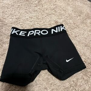 Kids youth Nike pros size medium black
